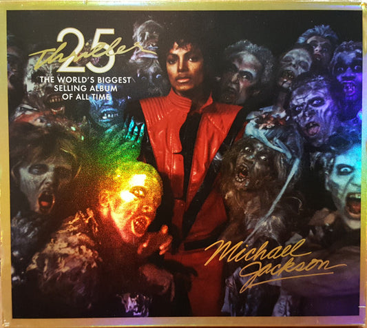 Michael Jackson : Thriller 25 (CD, Album, RM + DVD-V, NTSC + 25t)