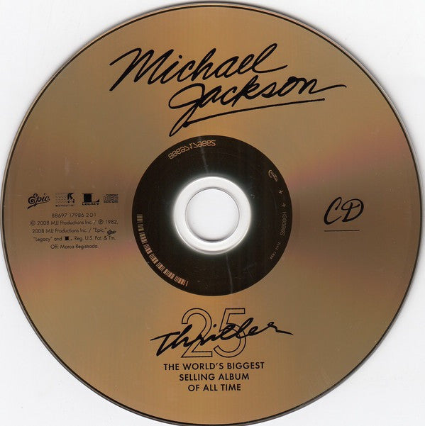 Michael Jackson : Thriller 25 (CD, Album, RM + DVD-V, NTSC + 25t)