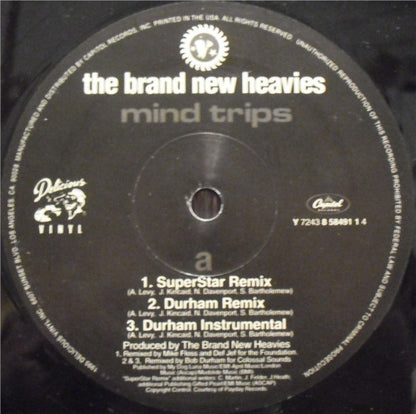 The Brand New Heavies - Mind Trips (12")