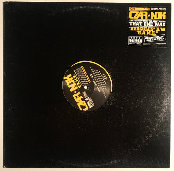 Czar-Nok : Hercules / G.A.M.E. (12", Promo)