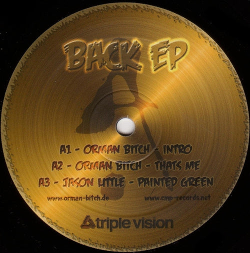 Various : Back EP (12", EP)