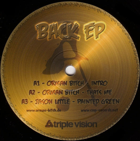 Various : Back EP (12", EP)