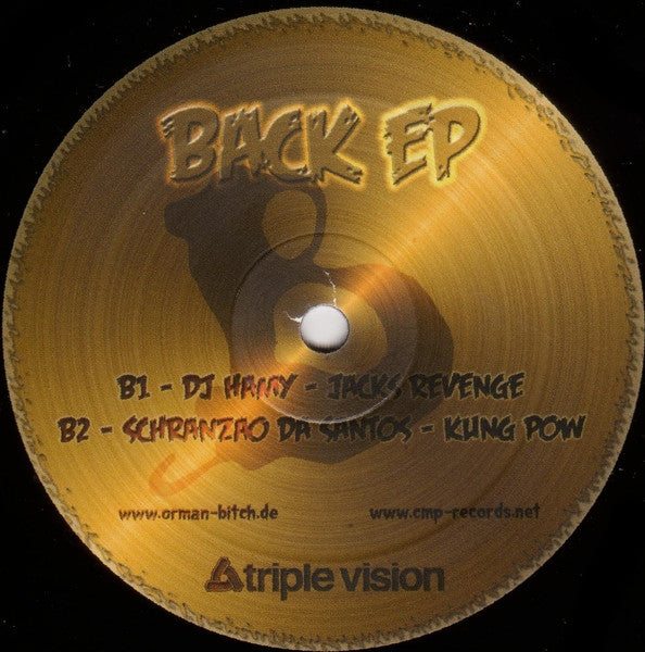 Various : Back EP (12", EP)