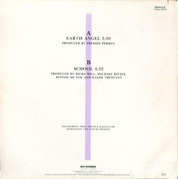 New Edition : Earth Angel (12")