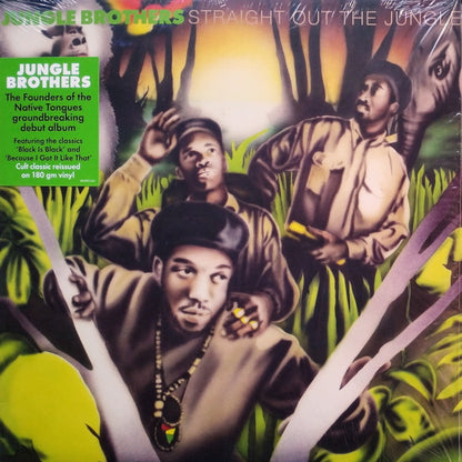 Jungle Brothers : Straight Out The Jungle (LP, Album, RE, 180)