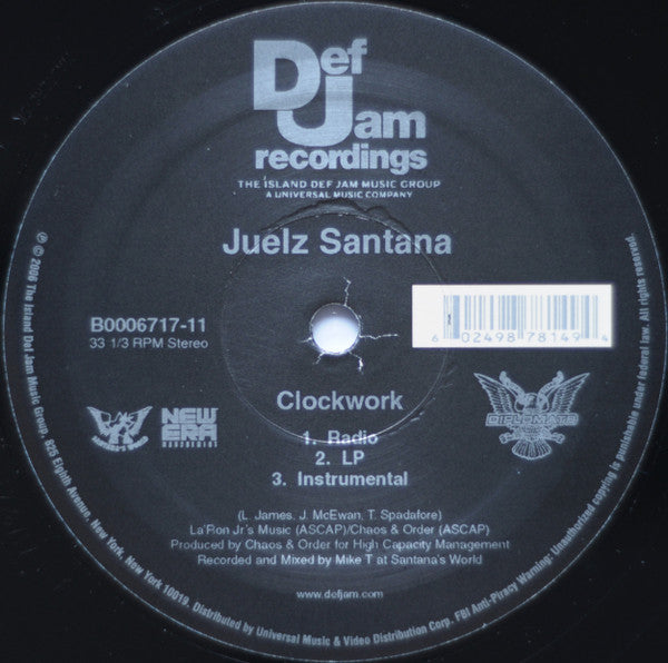 Juelz Santana - Clockwork (12")
