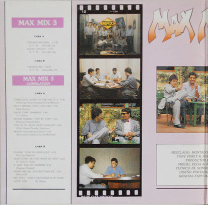Tony Peret & José Mª Castells* : Max Mix 3 (2xLP, Comp, P/Mixed, Gat)