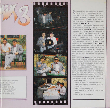Tony Peret & José Mª Castells* : Max Mix 3 (2xLP, Comp, P/Mixed, Gat)