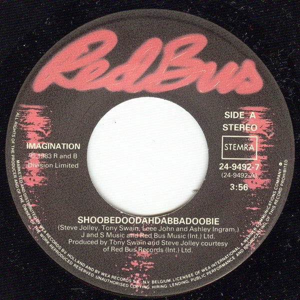 Imagination : Shoo Be Doo Da Dabba Doobee (7", Single)