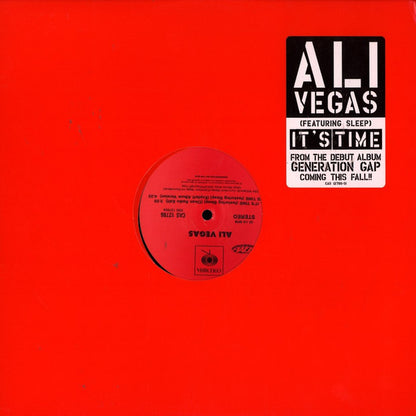 Ali Vegas - It's Time (12", Promo)
