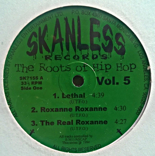 U.T.F.O.* - The Roots Of Hip Hop Vol. 5 (12", Comp)