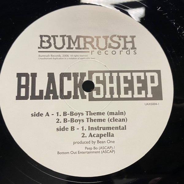 Black Sheep - B-Boys Theme (12")