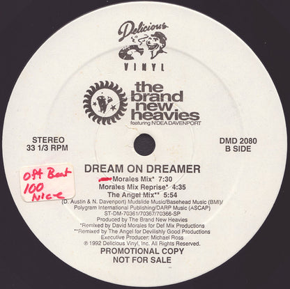 The Brand New Heavies : Dream On Dreamer (12", Promo)