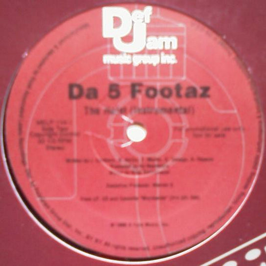Da 5 Footaz : The Heist (12", Promo)