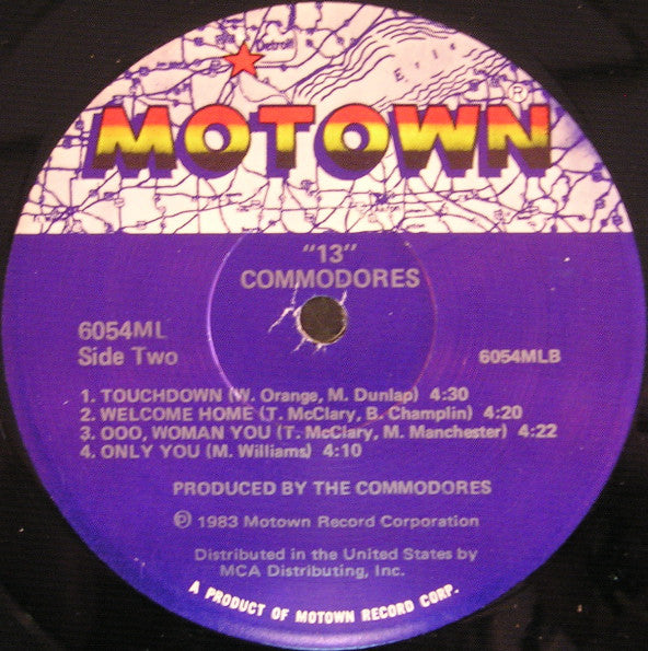 Commodores : 13 (LP, Album, Gat)