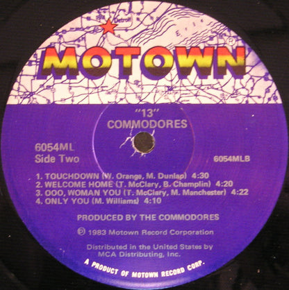 Commodores : 13 (LP, Album, Gat)