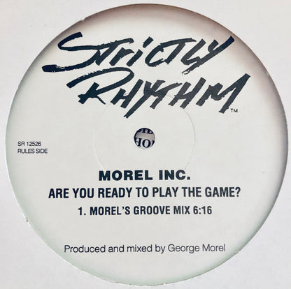 Morel Inc. : Are You Ready To Play The Game? (12", Promo)