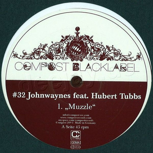 Johnwaynes Feat. Hubert Tubbs - Muzzle (12")