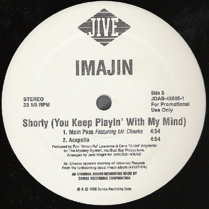 Imajin Featuring Keith Murray - Shorty (You Keep Playin' With My Mind) (12")