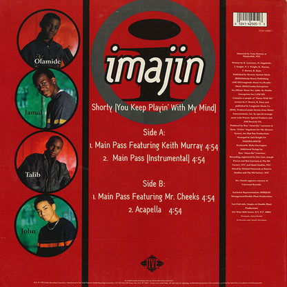 Imajin Featuring Keith Murray - Shorty (You Keep Playin' With My Mind) (12")