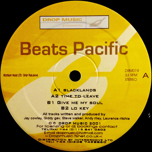 Inland Knights & Toka Project - Beats Pacific (12")