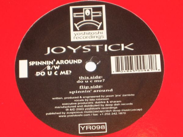 Joystick - Spinnin' Around / Do U C Me? (12")