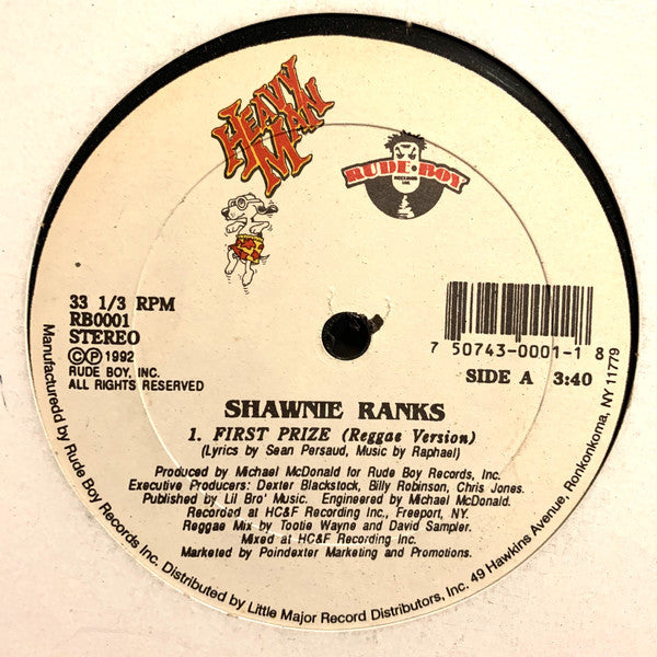 Shawnie Ranks : First Prize (12")