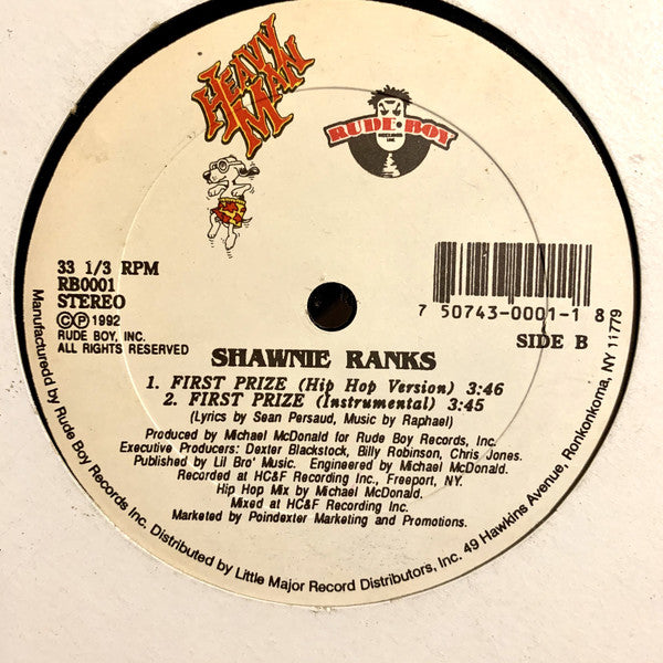 Shawnie Ranks : First Prize (12")