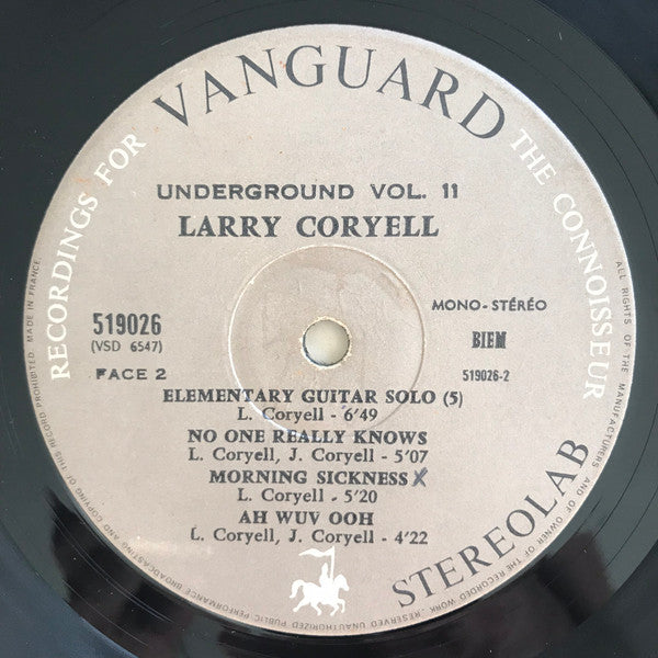 Larry Coryell : Coryell (LP, Album)