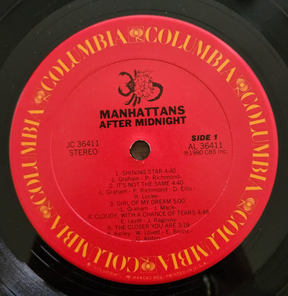 Manhattans - After Midnight (LP, Album, Ter)