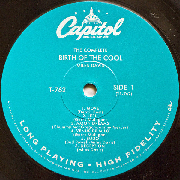 Miles Davis - The Complete Birth Of The Cool (Comp, Mono, Ltd, RM + LP, Comp, Gat + LP, RE)