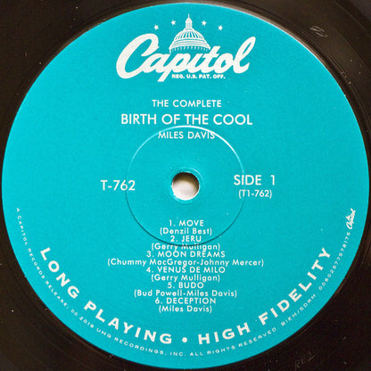 Miles Davis - The Complete Birth Of The Cool (Comp, Mono, Ltd, RM + LP, Comp, Gat + LP, RE)