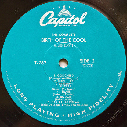 Miles Davis - The Complete Birth Of The Cool (Comp, Mono, Ltd, RM + LP, Comp, Gat + LP, RE)