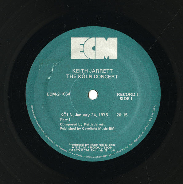 Keith Jarrett - The Köln Concert (2xLP, Album, RE, Wak)