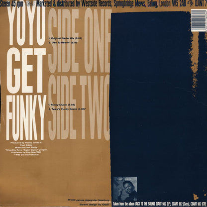 The DJ Fast Eddie* - Yo Yo Get Funky (12")
