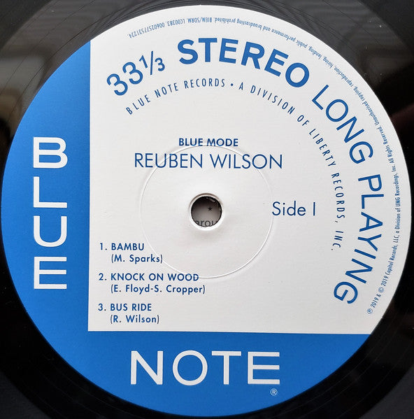 Reuben Wilson : Blue Mode (LP, Album, RE, 180)