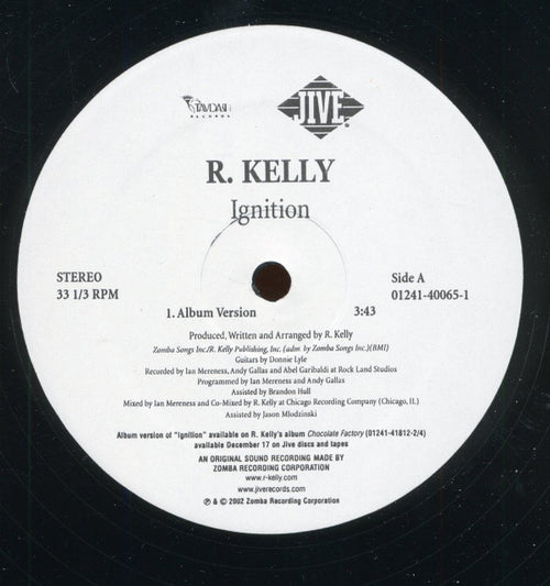R. Kelly : Ignition (12")
