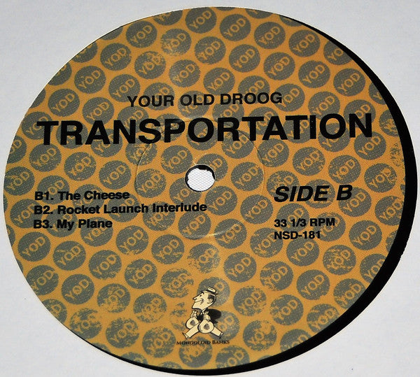 Your Old Droog : Transportation (2xLP, Album)