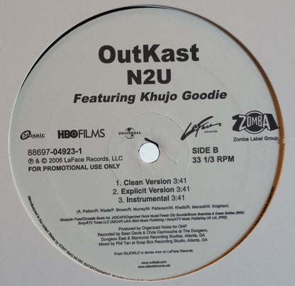 OutKast : The Train / N2U (12", Promo)