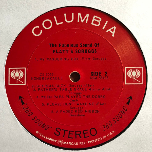 Lester Flatt & Earl Scruggs* - The Fabulous Sound Of Lester Flatt & Earl Scruggs (LP, Album)