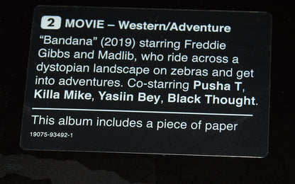 Freddie Gibbs & Madlib - Bandana (LP, Album)