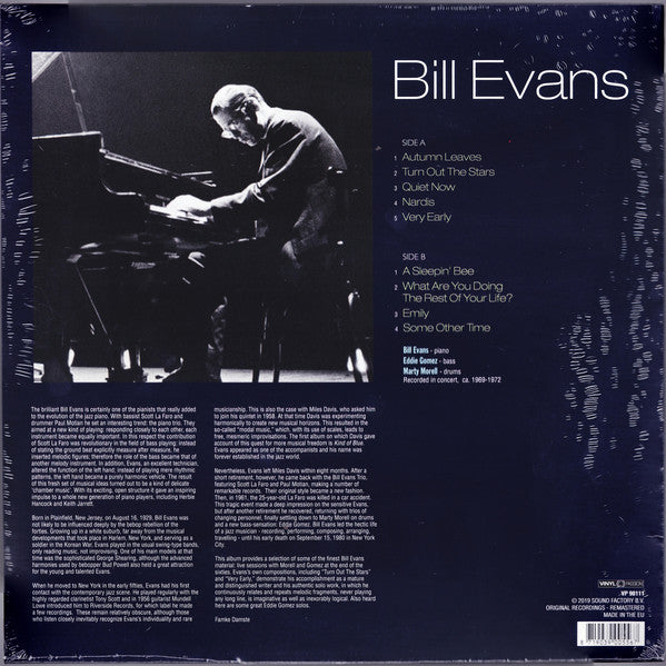 Bill Evans - In Concert - Autumn Leaves (LP, Comp, RM)