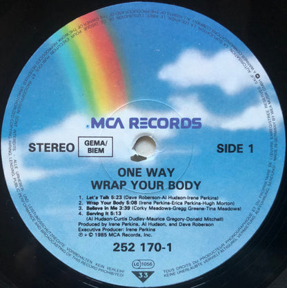 One Way : Wrap Your Body (LP, Album)