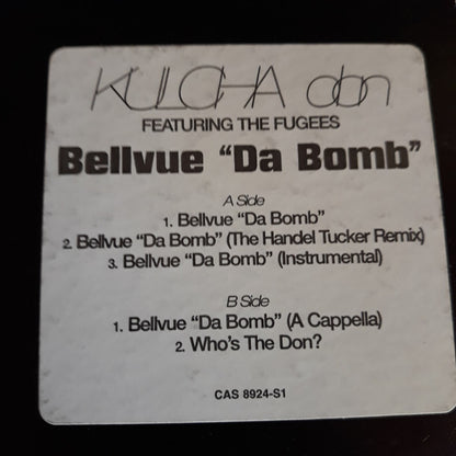 Kulcha Don Featuring Fugees : Bellevue "Da Bomb" (12", Promo)