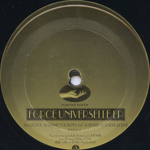 Jeff Mills - Force Universelle EP (12", EP)