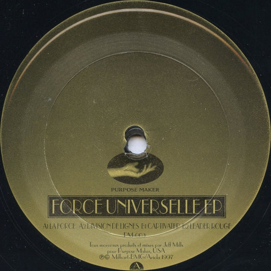 Jeff Mills - Force Universelle EP (12", EP)