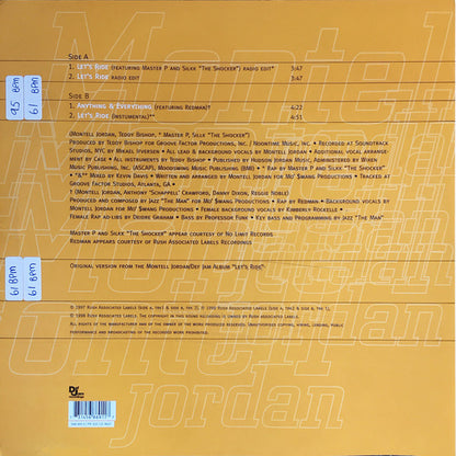 Montell Jordan Featuring Master P & Silkk "The Shocker"* - Let's Ride (12")