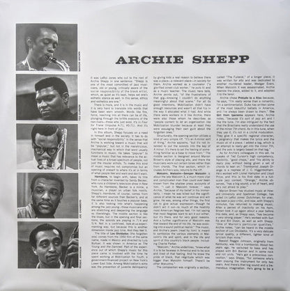 Archie Shepp - Fire Music (LP, Album, RE, 180)