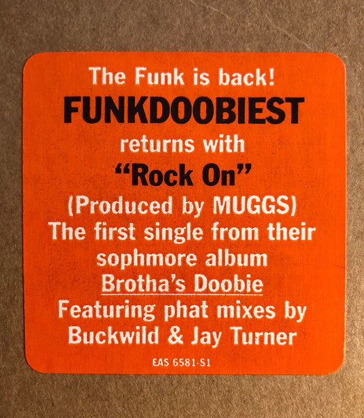 Funkdoobiest - Rock On (12", Promo, Cle)