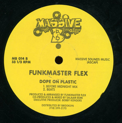 Funkmaster Flex : Dope On Plastic (12")
